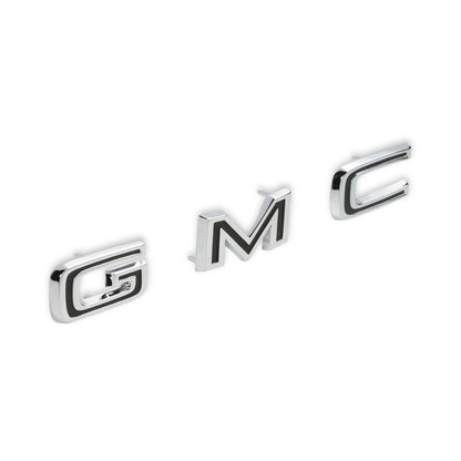 1968-1972 C/K GMC HOOD LETTER SET - BROTHERS Trucks C/K Hood Letter Set - GMC