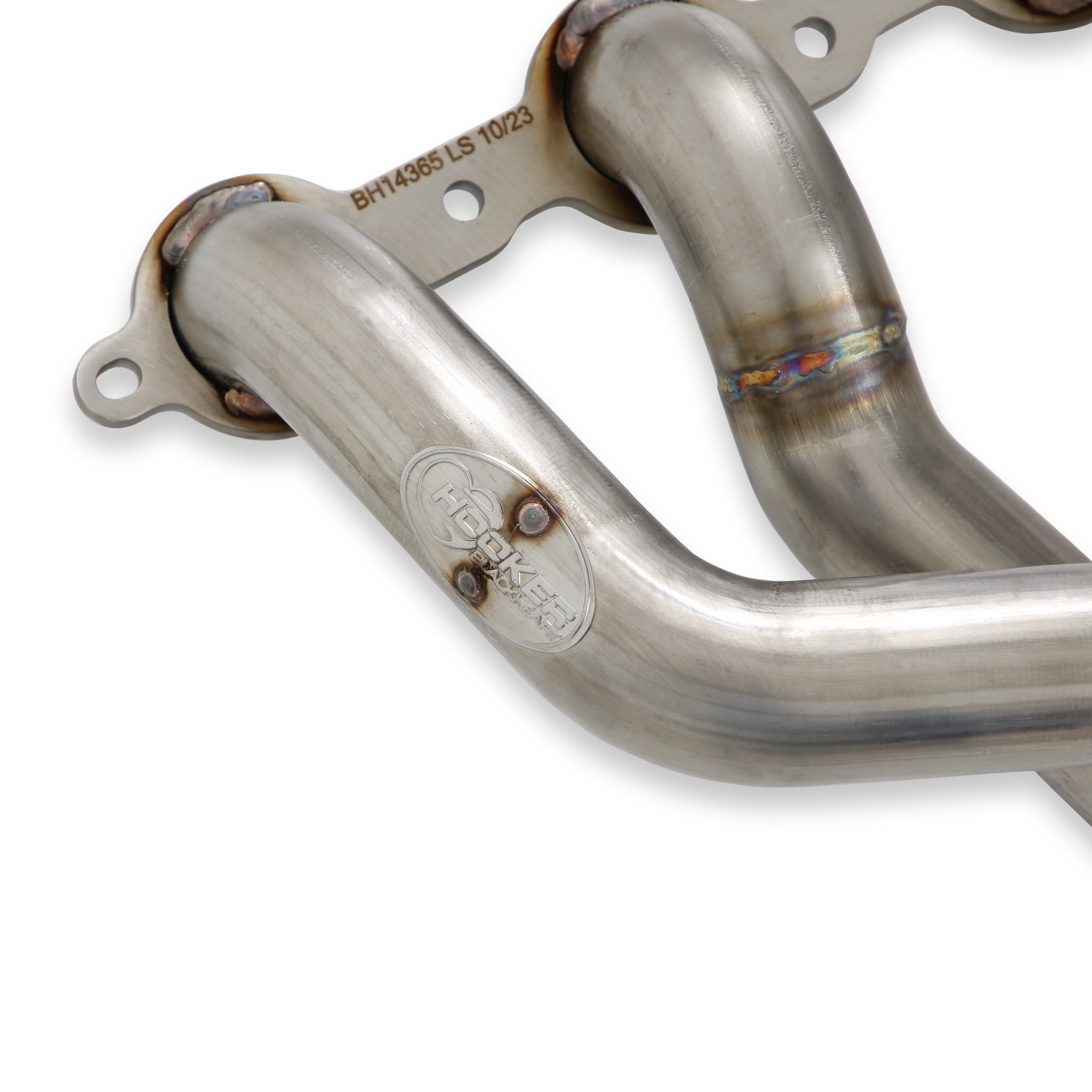 Hooker Blackheart Long Tube Header - Stainless LS Swap Header - Photo - out of package Front