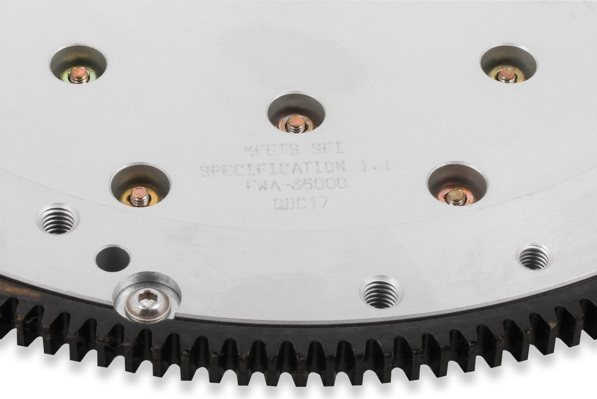 Hays Billet Aluminum SFI Certified Flywheel - Small and Big Block Chevrolet - Photo - out of package Top