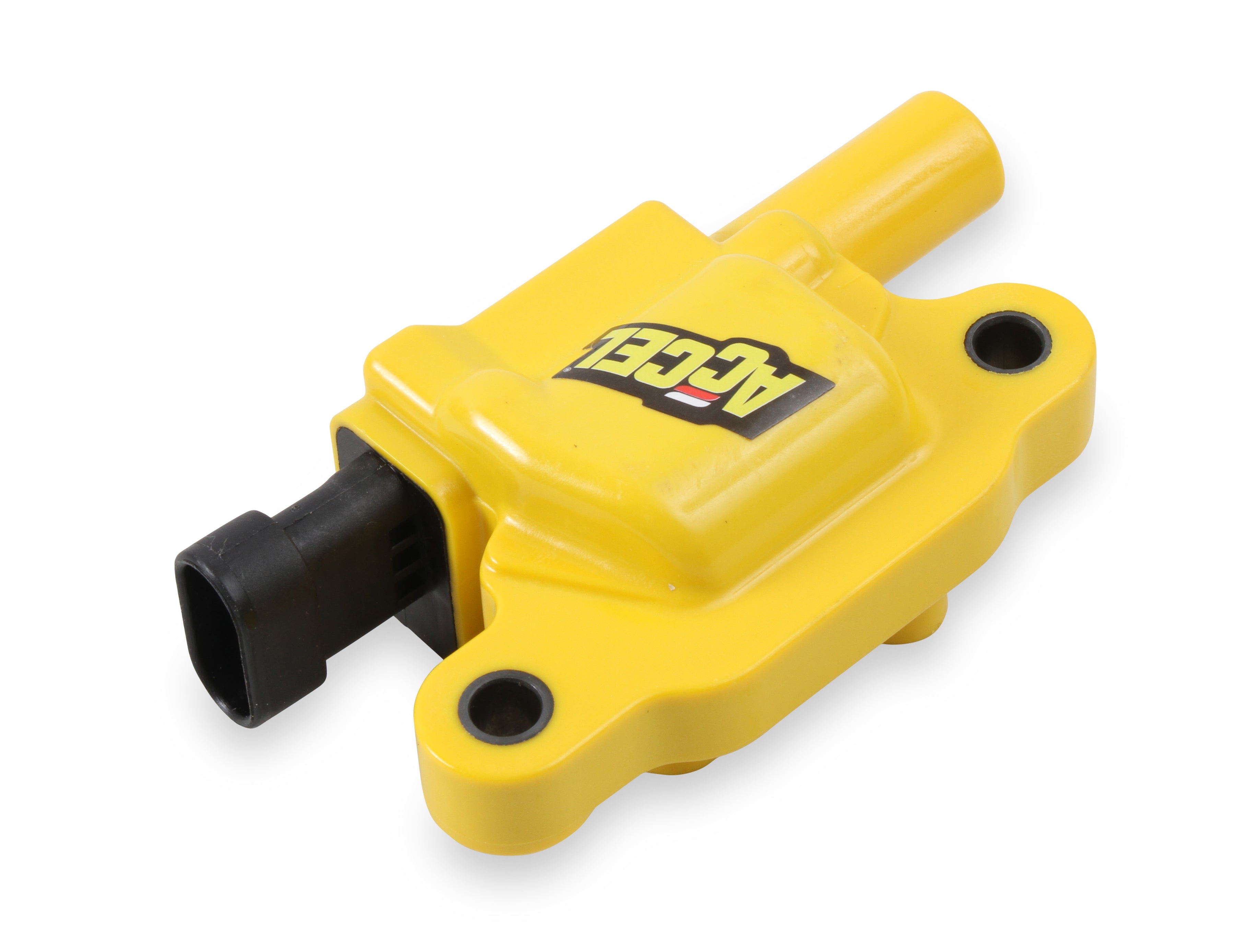 ACCEL Ignition Coil - SuperCoil GM LS2/LS3/LS7 engines, yellow, Individual - Photo - out of package Right