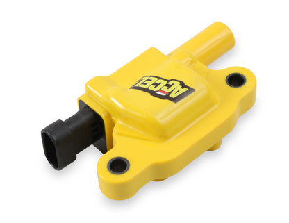 ACCEL Ignition Coil - SuperCoil GM LS2/LS3/LS7 engines, yellow, Individual - Photo - out of package Right