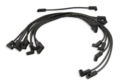 Spark Plug Wire Set- 8mm - Super Stock -  Custom - Black Wire