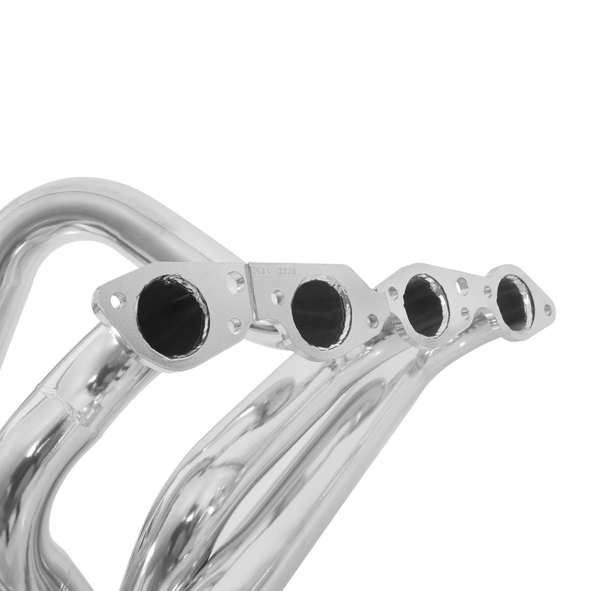 Hooker Super Competition Long Tube Headers - Ceramic Coated - Photo - Close Up Angle