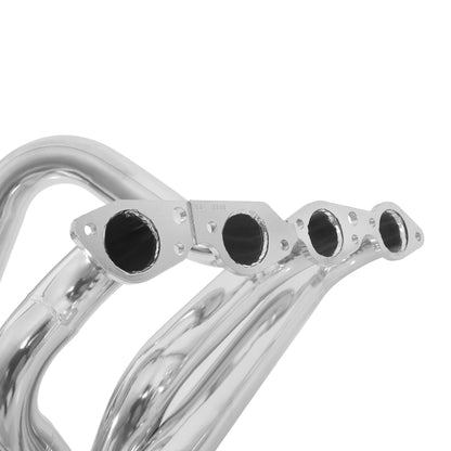 Hooker Super Competition Long Tube Headers - Ceramic Coated - Photo - Close Up Angle