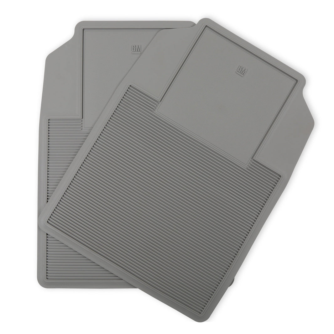 1973-1987 C10 FLOOR MAT SET - GRAY - BROTHERS Trucks C/K Floor Mat Set - Light Gray