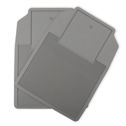 1973-1987 C10 FLOOR MAT SET - GRAY - BROTHERS Trucks C/K Floor Mat Set - Light Gray