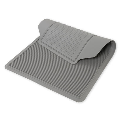 1973-1987 C10 FLOOR MAT SET - GRAY - BROTHERS Trucks C/K Floor Mat Set - Light Gray