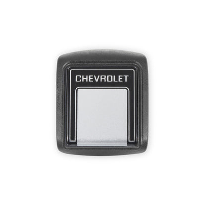 1978-1987 C10 HORN BUTTON CHEVROLET SILV - BROTHERS Trucks C/K Chevrolet Horn Button - Silver