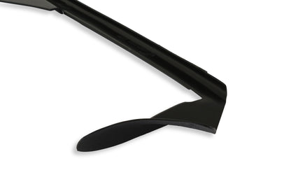 1981-1987 C10 INNER POST LOWER-BLACK-RH - BROTHERS Trucks C/K Front Pillar Lower Post Molding - RH