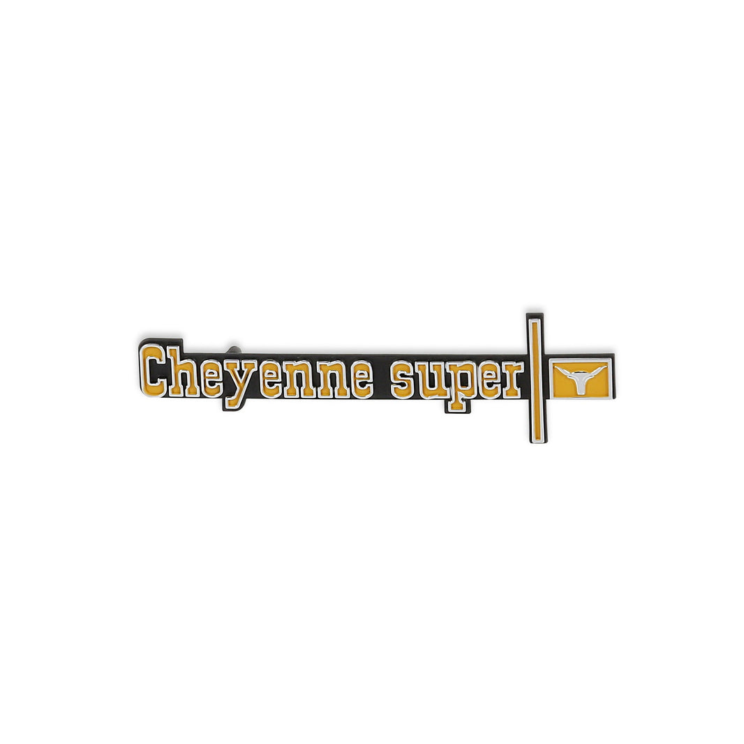 1973-1974 C/K CHEYENNE SUPER DASH EMBLEM - BROTHERS Trucks C/K Dash Emblem - Cheyenne Super