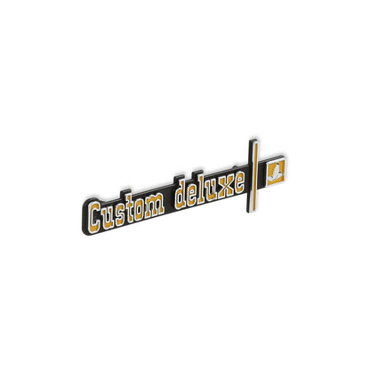 1973-1974 C/K CUSTOM DELUXE DASH EMBLEM - BROTHERS Trucks C/K Dash Emblem - Custom Deluxe