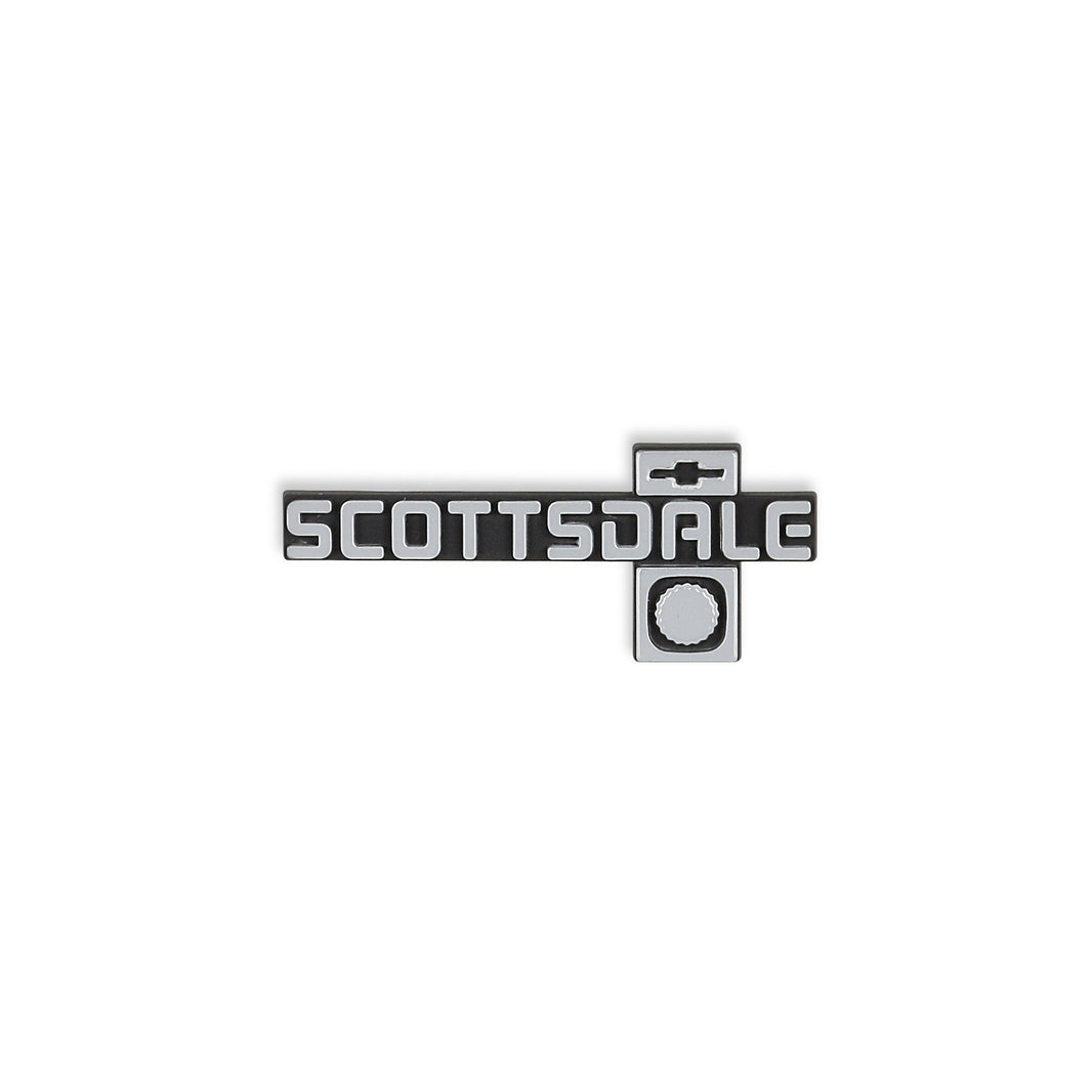 1981-1987 C/K SCOTTSDALE DASH EMBLEM - BROTHERS Trucks C/K Dash Emblem - Scottsdale