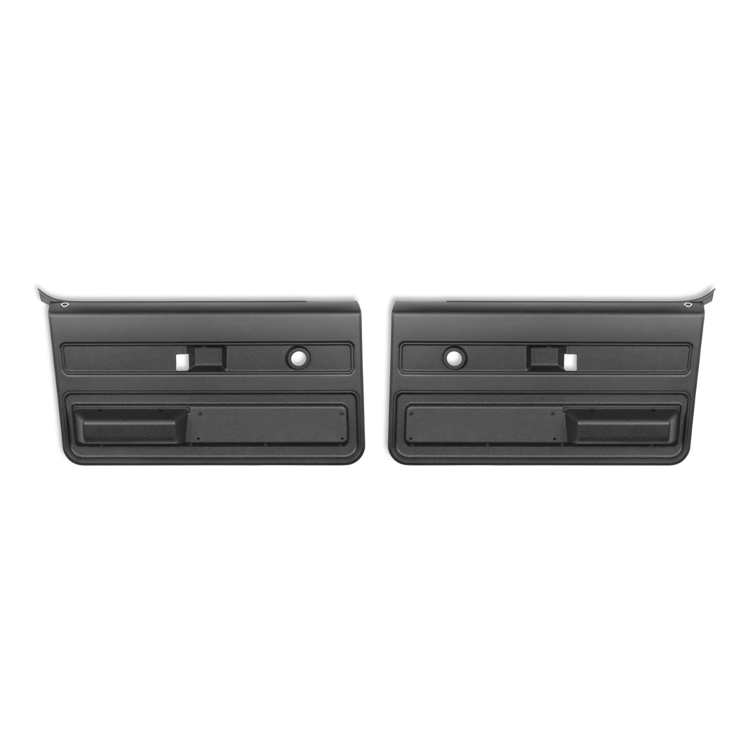 1973-1976 C/K DOOR PANEL PAIR - BLACK - BROTHERS Trucks C/K Door Panels - Black