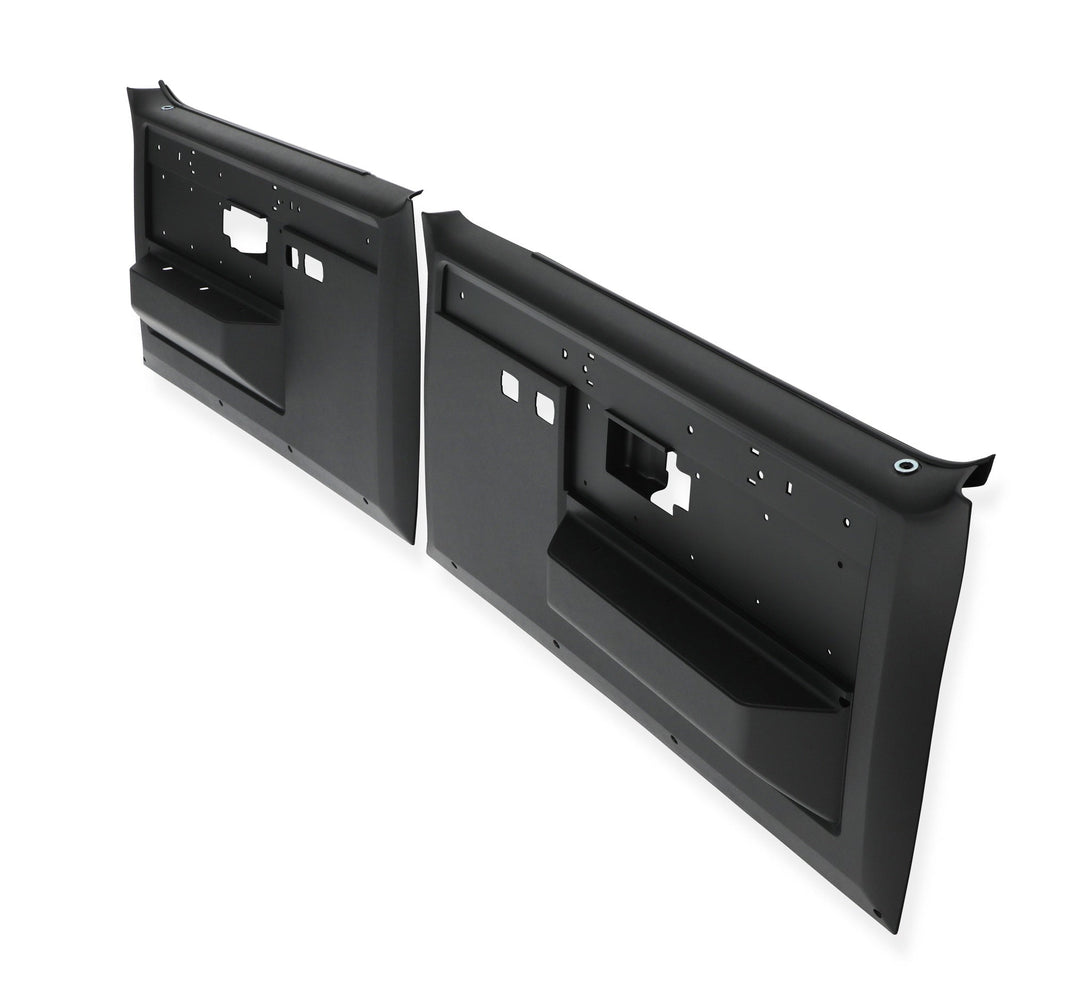 1981-1987 C/K DOOR PANEL PAIR - BLACK - Brothers Trucks Door Panels - Black - Power