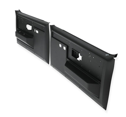 1981-1987 C/K DOOR PANEL PAIR - BLACK - Brothers Trucks Door Panels - Black - Power