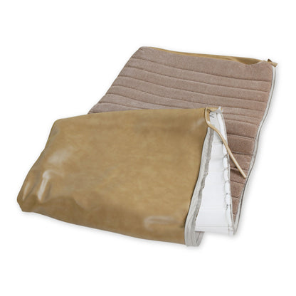 1981-87 C/K FULL PLT SEAT VINYL/CLTH TAN - BROTHERS Trucks C/K Seat Upholstery Kit - Full Pleat Cloth/Vinyl - Tan