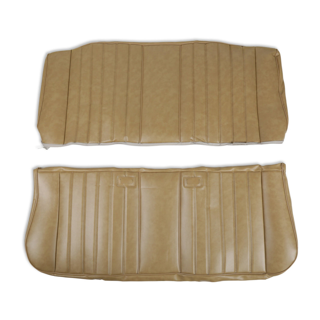 1981-1987 C/K STD PLEAT SEAT VINYL TAN - BROTHERS Trucks C/K Seat Upholstery Kit - Standard Pleat Vinyl - Tan