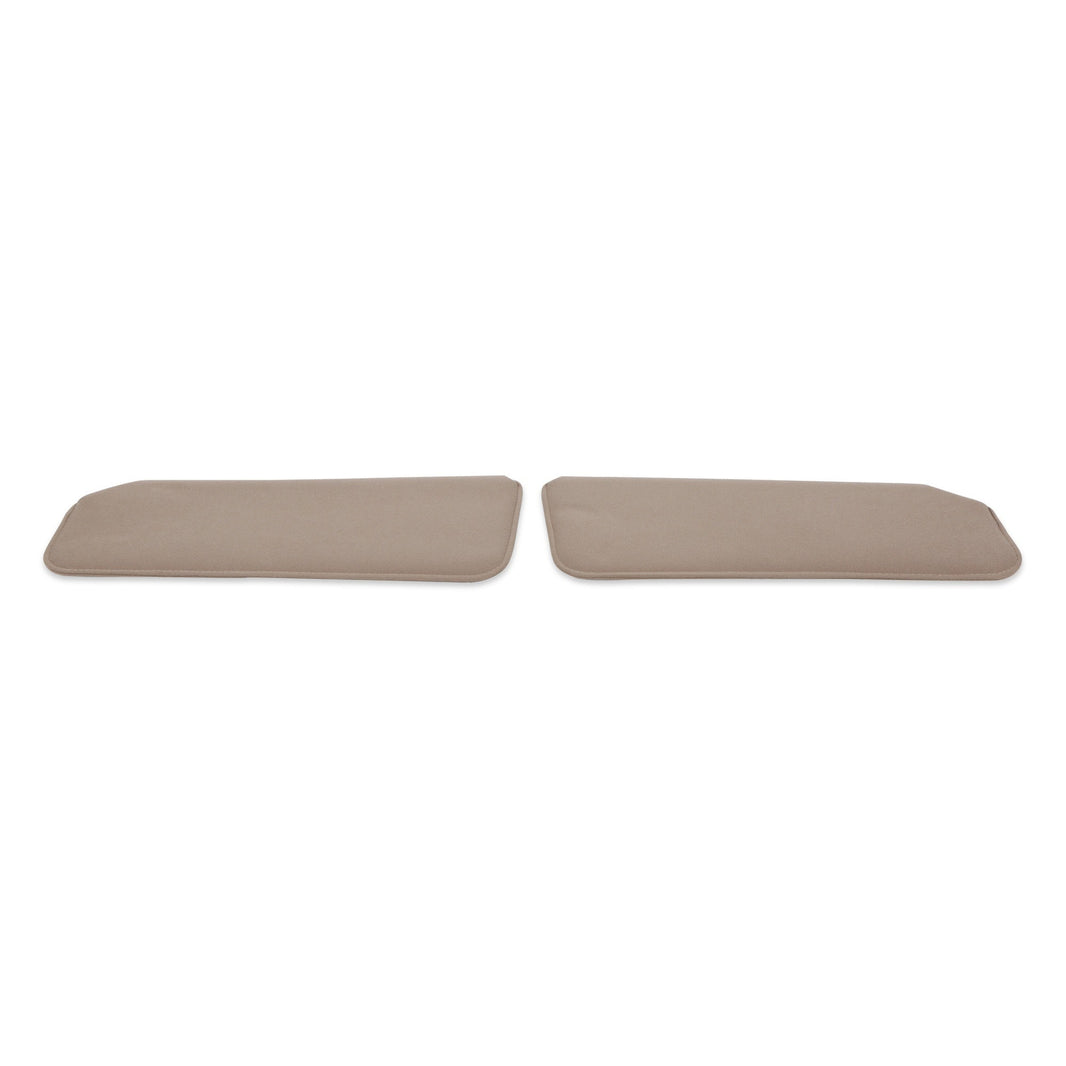 1988-1998 C1500 SUNVISR FB CLTH TAN PAIR - BROTHERS Trucks GMT400 Foamback Sunvisor Pair - Cloth - Tan