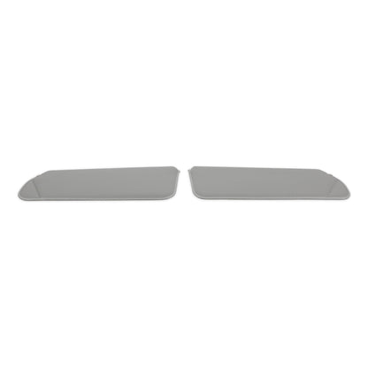 1988-1998 C1500 SUNVISR FB VNYL GRY PAIR - BROTHERS Trucks GMT400 Foamback Sunvisor Pair - Vinyl - Charcoal