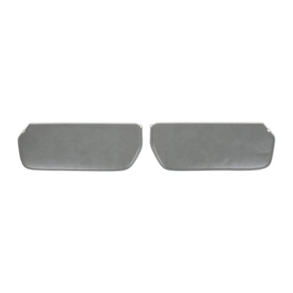 1973-1987 C/K SUNVISOR FB VNYL CHAR PAIR - BROTHERS Trucks C/K Foamback Sunvisor Pair - Vinyl - Charcoal