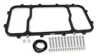 NOS HI-RAM N2O 15-LB KIT - BLACK - NOS Dry Nitrous Plate System for Holley LS Hi Ram Intake Manifold - Black