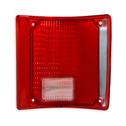 1973-1991 C10 REAR LAMP LENS LH W/O TRIM - BROTHERS Trucks C/K Tail Lamp Lens - w/o Trim - LH