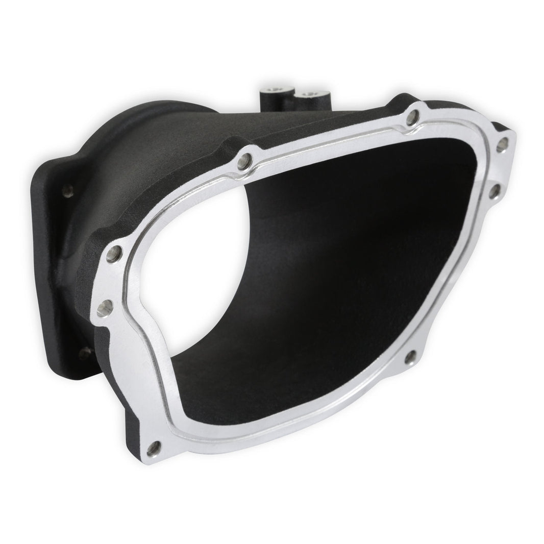 GASSPJÆLHUSEADAPTER, LT LO-RAM SORT - Holley Ultra Lo-Ram 105mm GASSPJÆLHUSEADAPTER - GM Gen V LT