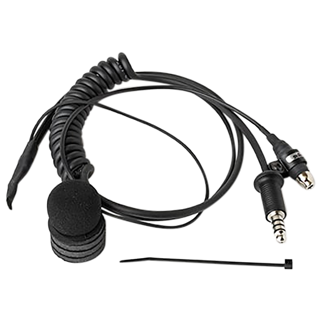 4 CON, STILO MIC, EARBUD 3.5MM - Câble Stilo IMSA 4 conducteurs non intégré, microphone à bouton Stilo, prise jack 3,5 mm pour écouteurs