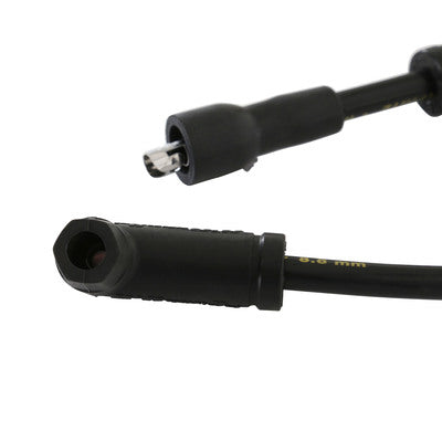 Câble de course personnalisé - Applications Dyna et Touring sélectionnées - 8,8 mm - Âme spiralée
 - Noir