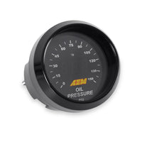 GAUGE KIT, OIL PRESS 150 PSI - AEM Classic Digital 150 PSI OIL Pressure Gauge Kit