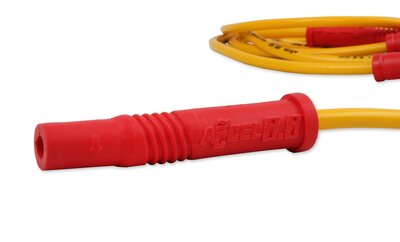 Jeu de câbles d'allumage - Âme spiralée 8,8 mm - GM 5.0/5.7L 1978-86 - Jaune