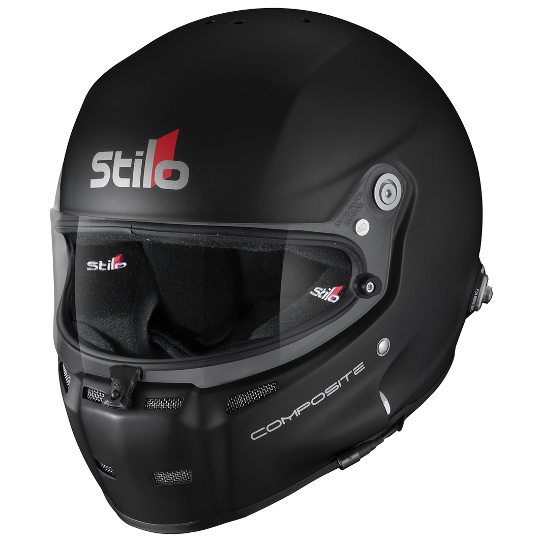 Casque de course composite Stilo SA2020 ST5 GT COMP 3X/64 NOIR MAT