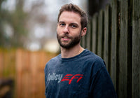 LTS HOLLEY EFI GARMENT WASH TEE - BLACK - Holley EFI Mineral Washed Distressed Tee