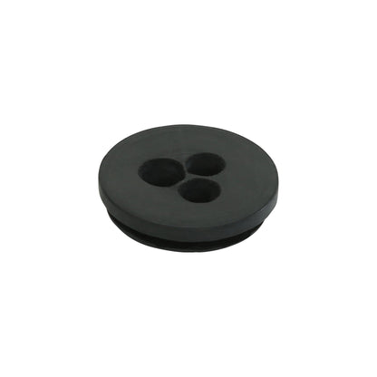 67-72 WNDSH WASHER 3 HOLE GRMT FIREWALL - Brothers Trucks Grommet - Windshield Washer - 3-Holes - Round - Black