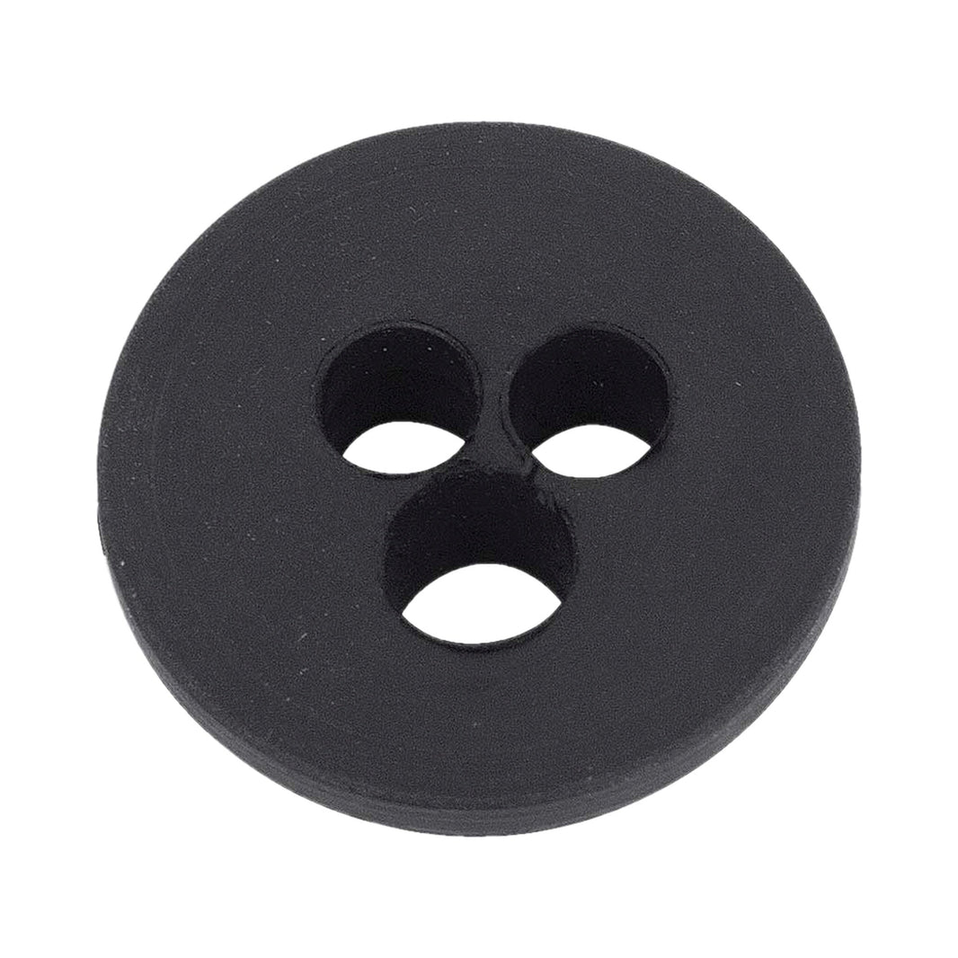 67-72 WNDSH WASHER 3 HOLE GRMT FIREWALL - Brothers Trucks Grommet - Windshield Washer - 3-Holes - Round - Black