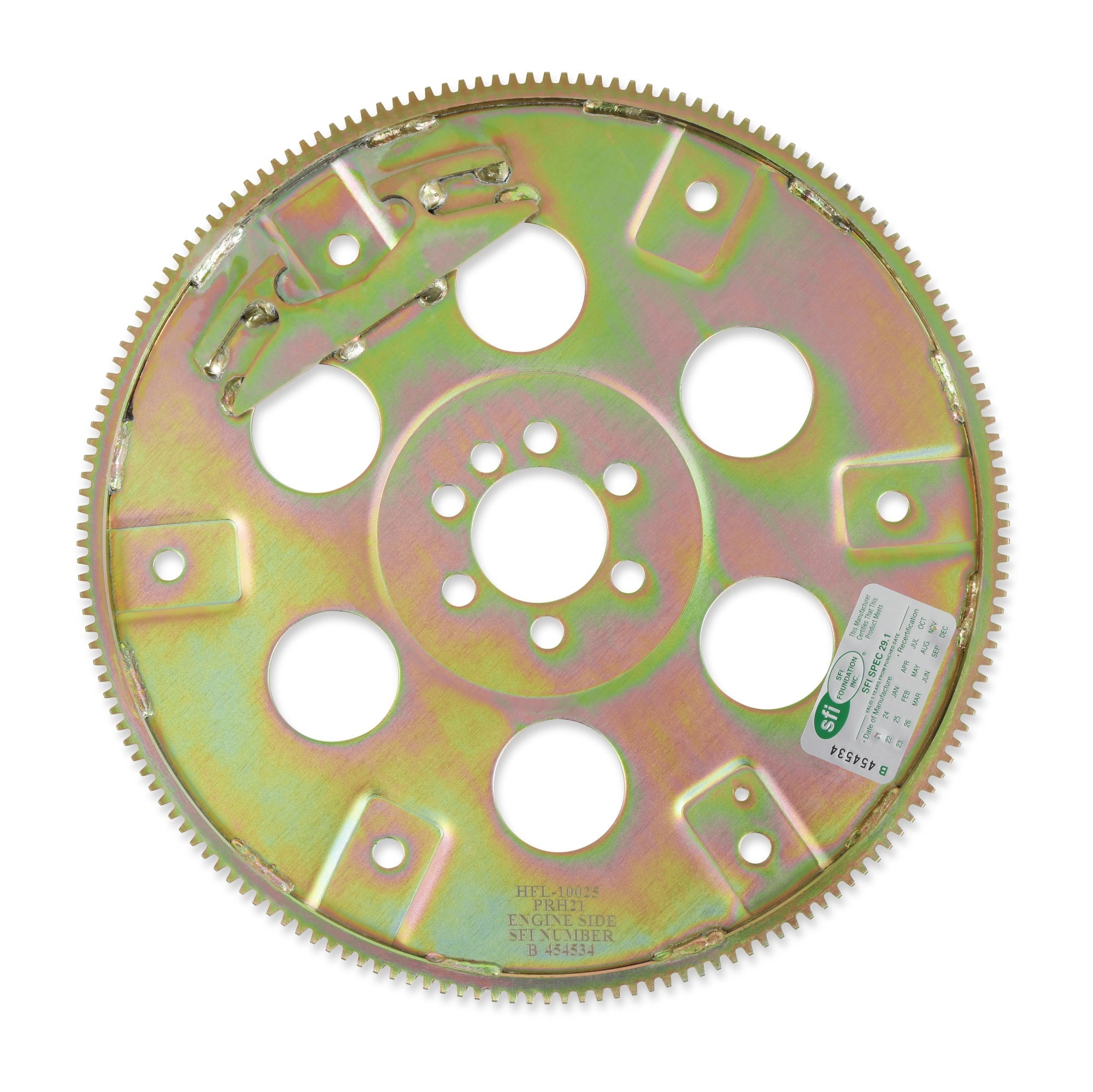 FLXPLT, CHEVY V8 86-97 (168T) EXT BALANC - Hays Steel SFI Certified Flexplate - Small Block Chevrolet