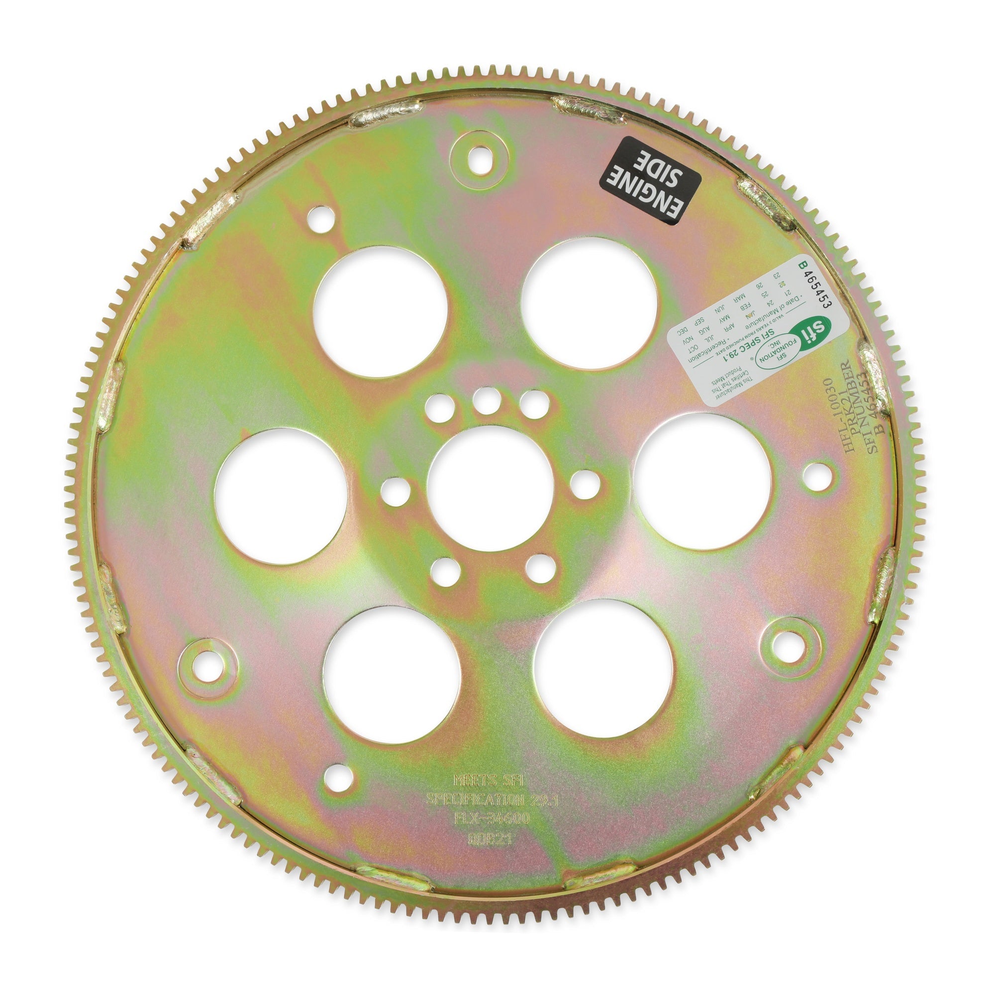 FLEXPLT GM LS SERIES 97-UP (168T) INT BA - Hays Steel SFI Certified Flexplate - GM LS Engines