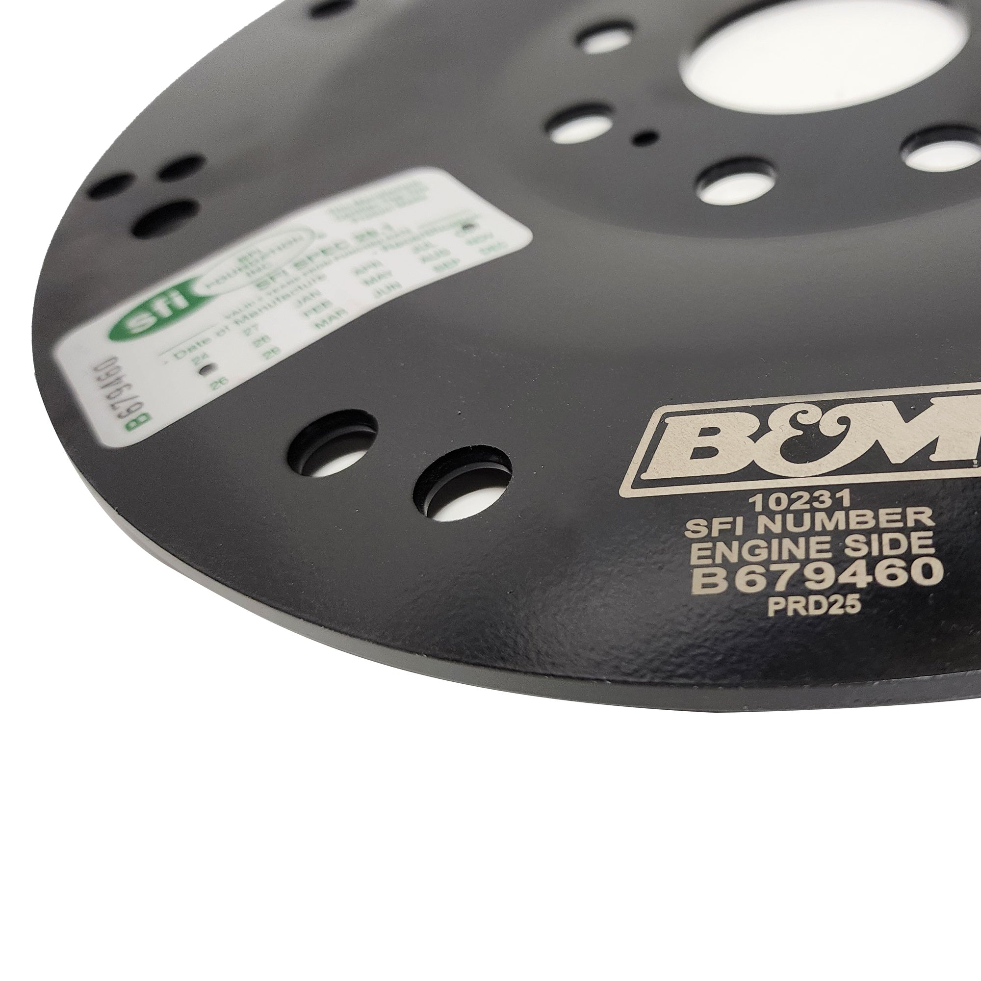 B&M Steel SFI Certified Flexplate - Mopar A727 and A904 - Photo - out of package Left