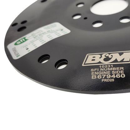 B&M Steel SFI Certified Flexplate - Mopar A727 and A904 - Photo - out of package Left