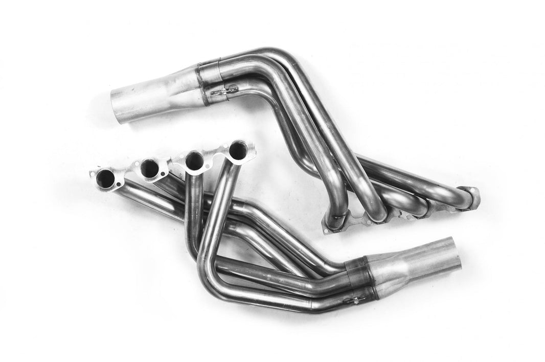 2" x 3-1/2" Stainless Headers - 2" x 3-1/2" Stainless Headers. 2-3/4" Diag. Bolt Pattern. 351 SBF in a Fox Body.