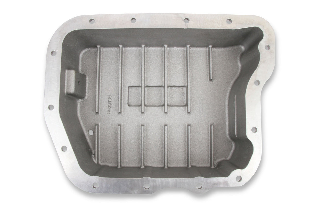 B&M Hi-Tek Deep Transmission Pan -  Aluminum - Photo - out of package Back