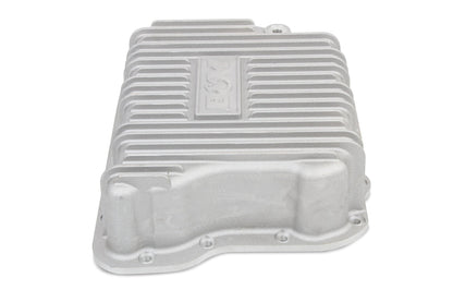 B&M Hi-Tek Deep Transmission Pan -  Aluminum - Photo - out of package Side