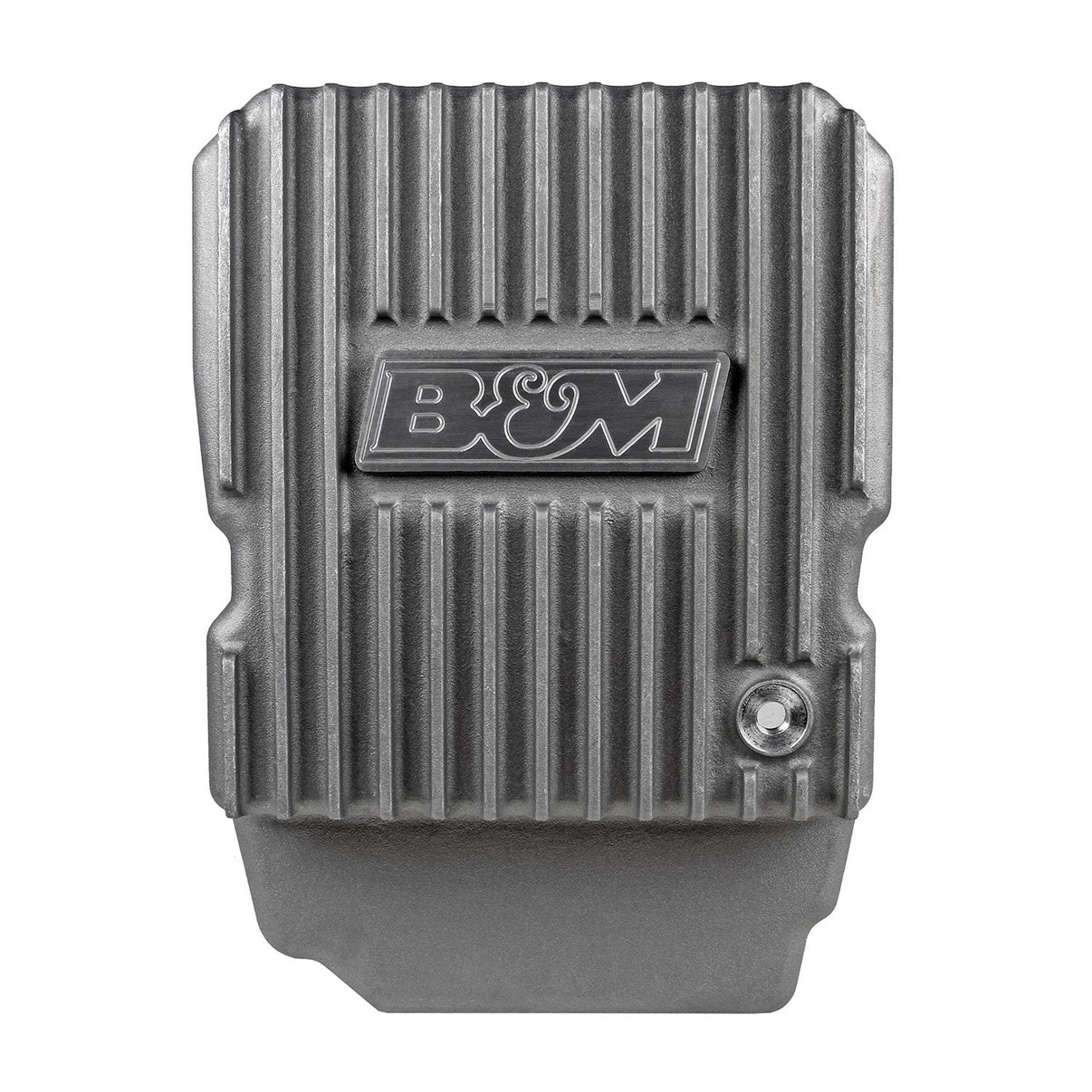 B&M Hi-Tek Deep Transmission Pan -  Aluminum - Photo - Primary Angle