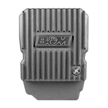 B&M Hi-Tek Deep Transmission Pan -  Aluminum - Photo - Primary Angle