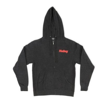 Holley Branded Full Zip Hood - Photo - out of package Front