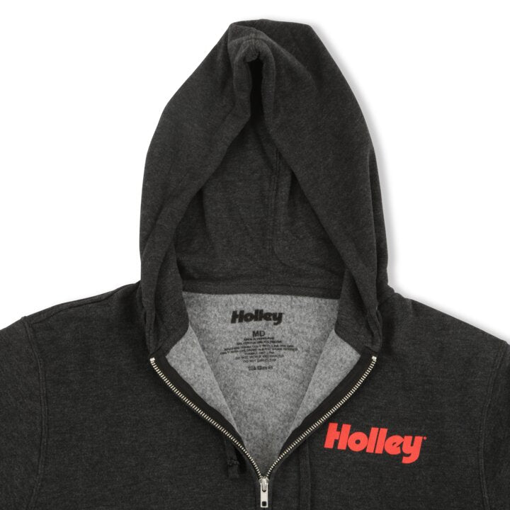 Holley Branded Full Zip Hood - Photo - out of package Left