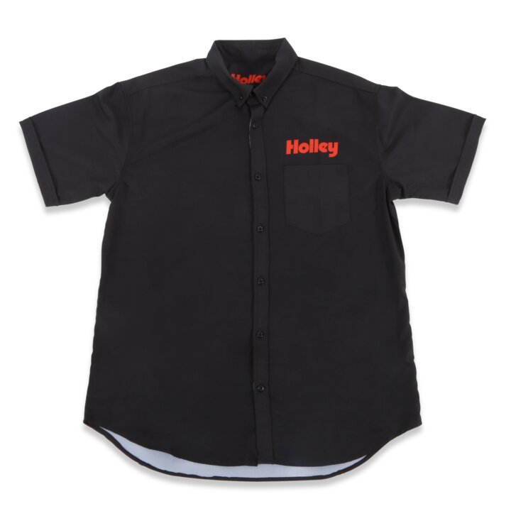 Holley Performance Button Down - Photo - out of package Front