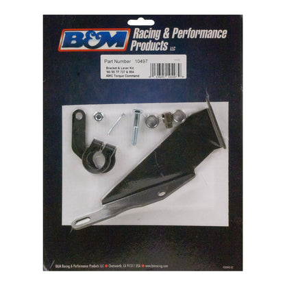BRACKET & LEVER KIT TF 727/904 - B&M Cable Bracket & Shift Lever Kit - Mopar/AMC