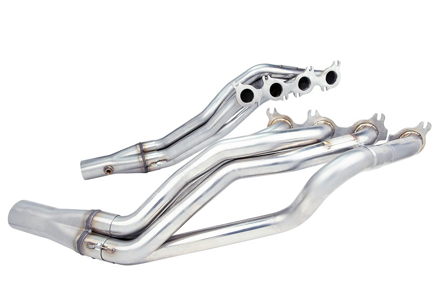 1-3/4" x 3" 18GA Headers - 1-3/4" Stainless Headers. Fox Body/SN95 Mustang 5.0L Coyote Swap w/Manual Trans.