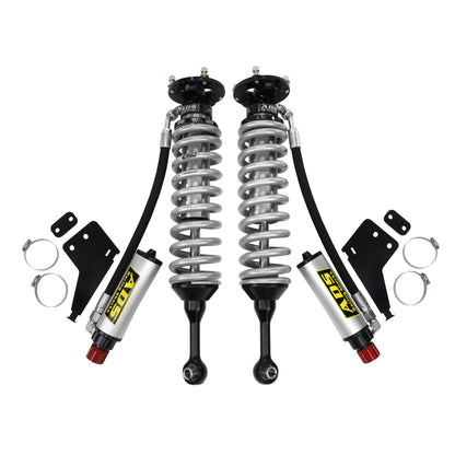 DF 2.5" 200 Frt CO RemClkRes Cadj 90Deg - ADS Direct Fit 2.5" Adjustable Reservoir Race Coilovers - Front